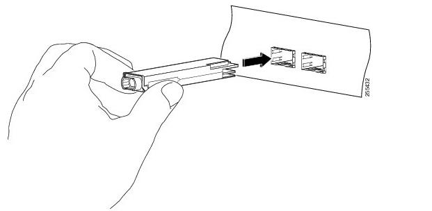 Installing the 40-Gigabit QSFP+ Transceiver Module